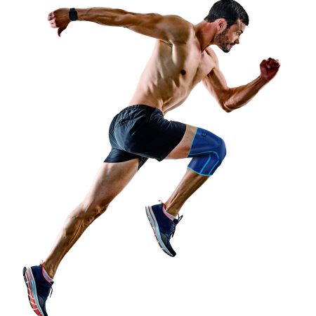 Επιγονατίδα Ελαστική με Μπανέλες & Επίθεμα Σιλικόνης Aqtivo...