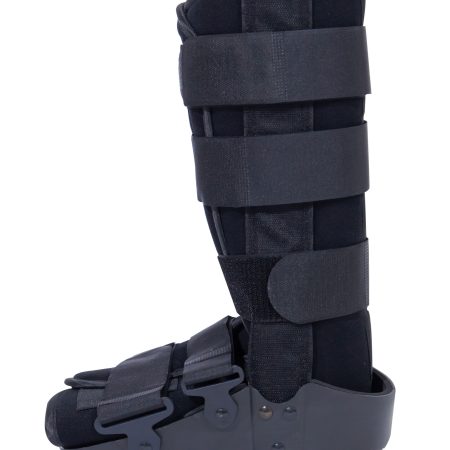 Μπότα Καταγμάτων Ψηλή Σταθερή / Μαύρη X-Large