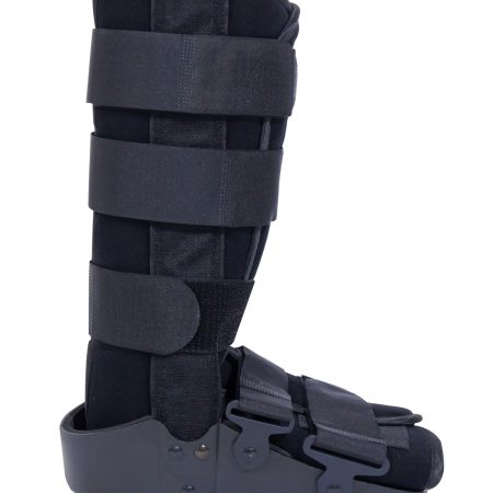 Μπότα Καταγμάτων Ψηλή Σταθερή / Μαύρη Small