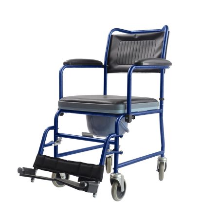 Αναπηρικό Αμαξίδιο GEMINI BLUE Με Δοχείο 43cm 5”